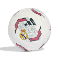 adidas Real Madrid Mini Ballon de Foot Taille 1 2026-2027 Blanc Noir Rose