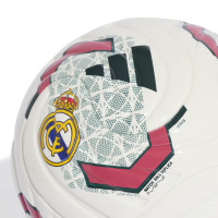 adidas Real Madrid Mini Ballon de Foot Taille 1 2026-2027 Blanc Noir Rose