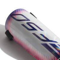 adidas F50 Match Protège-Tibias Enfants Blanc Mauve Rose