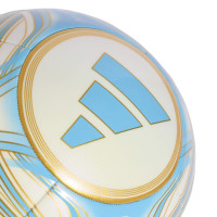 adidas Messi Club Voetbal Maat 5 Wit Lichtblauw Goud