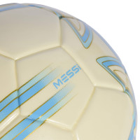 adidas Messi Mini Ballon de Foot Taille 1 Blanc Bleu Clair Doré