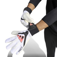 adidas Predator Competition Keepershandschoenen Wit Zwart Roze