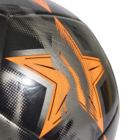 adidas UEFA Champions League Club Ballon de Foot Taille 5 2026-2027 Gris Argenté Noir Orange