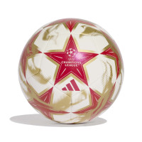 adidas UEFA Champions League Club Ballon de Foot Taille 5 2026-2027 Blanc Rouge Doré