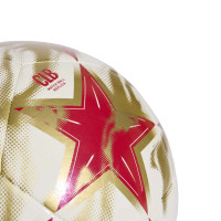 adidas UEFA Champions League Club Ballon de Foot Taille 5 2026-2027 Blanc Rouge Doré