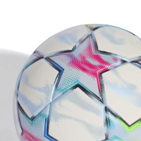 adidas UEFA Champions League Mini Ballon de Foot Taille 1 2025-2026 Blanc Rose Multicolore