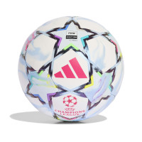adidas UEFA Champions League Pro Zaalvoetbal Maat 4 2026-2027 Wit Roze Multicolor