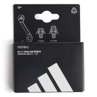 adidas SGLITE Crampons Avec Clé 8 x 8 MM & 4 x 11 MM Noir Gris Foncé