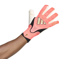 adidas Predator Pro Gants de Gardien de But Rose Vif Gris Argenté Noir Doré
