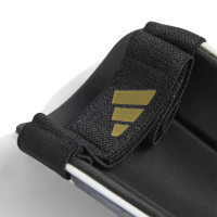 adidas F50 Training Protège-Tibias Gris Argenté Blanc Doré Noir