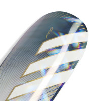 adidas F50 Club Protège-Tibias Gris Argenté Blanc Doré Noir