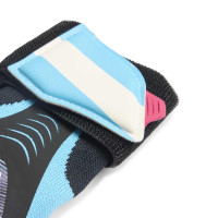 adidas Predator Pro Strap Keepershandschoenen Zwart Lichtblauw Wit Felroze