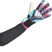 adidas Predator Pro Strap Keepershandschoenen Zwart Lichtblauw Wit Felroze