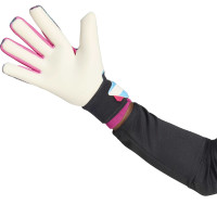 adidas Predator Pro Strap Keepershandschoenen Zwart Lichtblauw Wit Felroze