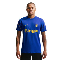 Nike Chelsea Strike Trainingsset 2026-2027 Blauw Donkerblauw Goudgeel Wit