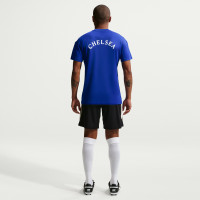 Nike Chelsea Strike Trainingsshirt 2026-2027 Blauw Goudgeel Wit