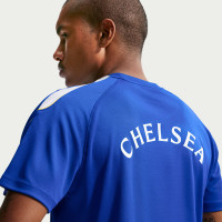 Nike Chelsea Strike Trainingsshirt 2026-2027 Blauw Goudgeel Wit