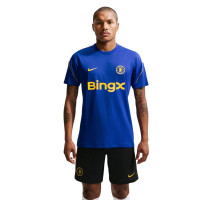 Nike Chelsea Strike Trainingsshirt 2026-2027 Blauw Goudgeel Wit