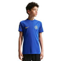 Nike Chelsea Strike Trainingsset 2026-2027 Kids Blauw Donkerblauw Goudgeel Wit
