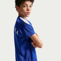 Nike Chelsea Strike Trainingsset 2026-2027 Kids Blauw Donkerblauw Goudgeel Wit