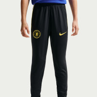 Pantalon d'entraînement Nike Chelsea Strike 2026-2027 pour enfants bleu foncé blanc doré jaune