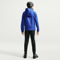 Pantalon d'entraînement Nike Chelsea Strike 2026-2027 pour enfants bleu foncé blanc doré jaune