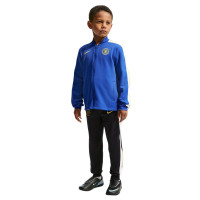 Survêtement Nike Chelsea Strike 2026-2027 pour tout-petits et enfants, bleu foncé, doré, jaune, blanc