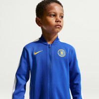 Survêtement Nike Chelsea Strike 2026-2027 pour tout-petits et enfants, bleu foncé, doré, jaune, blanc