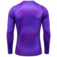 Chemise de gardien de but à manches longues Nike Dri-FIT Gardien VI violet clair blanc