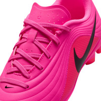 Nike Tiempo Maestro Club Gras / Kunstgras Voetbalschoenen (MG) Kids Felroze Zwart