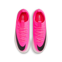 Nike Mercurial Vapor 17 Academy Gazon Naturel Gazon Artificiel Chaussures de Foot (MG) Enfants Rose Vif Noir