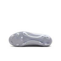 Nike Mercurial Vapor 17 Club Gazon Naturel Gazon Artificiel Chaussures de Foot (MG) Enfants Rose Vif Blanc Noir