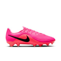 Nike Tiempo Maestro Academy Gazon Naturel Artificiel Chaussures de Foot (MG) Rose Vif Noir