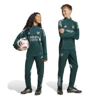 Pantalon d'entraînement adidas Arsenal 2025-2026 pour enfants vert foncé gris