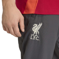 adidas Liverpool Presentatie Trainingspak Full-Zip 2025-2026 Rood Grijs Zilver