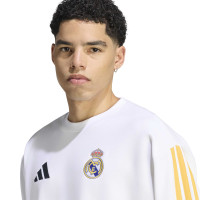 adidas Real Madrid DNA Crew Trainingspak 2026-2027 Wit Donkerblauw Oranje