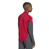 adidas Liverpool Haut d'Entraînement 2025-2026 Enfants Rouge Gris