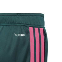 adidas Real Madrid Trainingsset 2026-2027 Kids Donkergroen Roze Wit