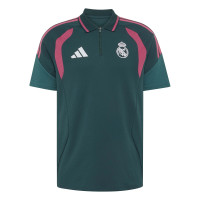 Polo adidas Real Madrid 2026-2027 vert foncé rose blanc