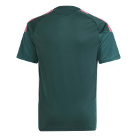 adidas Real Madrid Trainingsshirt 2026-2027 Kids Donkergroen Roze Wit