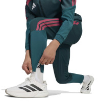 Survêtement de présentation adidas Real Madrid 2026-2027 vert foncé rose blanc