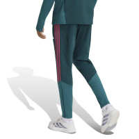 Pantalon d'entraînement adidas Real Madrid 2026-2027 vert foncé rose blanc