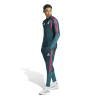 Pantalon d'entraînement adidas Real Madrid 2026-2027 vert foncé rose blanc