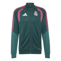 Survêtement adidas Real Madrid 2026-2027 vert foncé rose blanc