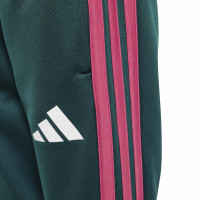 adidas Real Madrid Trainingspak 2026-2027 Peuters/Kleuters Donkergroen Roze Wit