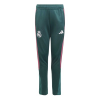 Survêtement adidas Real Madrid 2026-2027 pour Enfants, vert foncé, rose, blanc