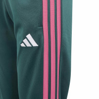 Survêtement adidas Real Madrid 2026-2027 pour Enfants, vert foncé, rose, blanc