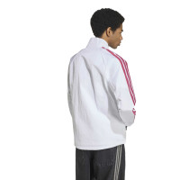 Veste d'entraînement adidas Real Madrid Anthem 2026-2027 blanc violet noir