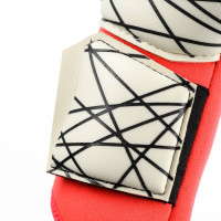 Uhlsport FM Ultragrip Hybrid Gants de Gardien de But Rouge Vif Noir Jaune Vif