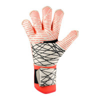 Uhlsport FM Ultragrip Hybrid Gants de Gardien de But Rouge Vif Noir Jaune Vif